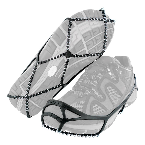 Yaktrax Yaktrax Walk Unisex Poly Elastomer Blend/Steel Snow and Ice Traction Black W 2.5-6/M 1-4.5 Waterproo 08606 - main